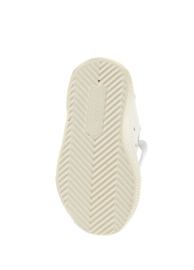 Golden Goose May Beyaz Kız Çocuk Deri Sneaker - 5