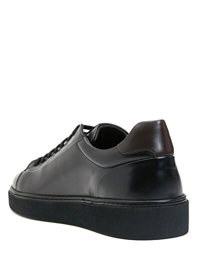 Beymen Club Siyah Erkek Deri Sneaker - 3