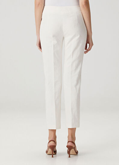 Etro Cream Print Trousers - 4