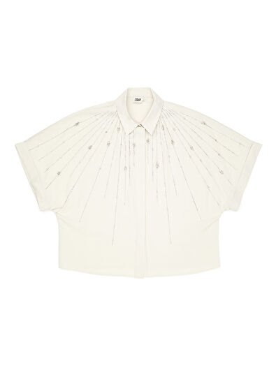 Beymen Club Krem Taşlı Gömlek - 7