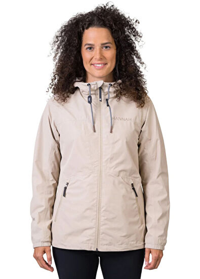 Hannah Goldie Oxford Tan Kapüşonlu Kadın Outdoor Ceket - 5