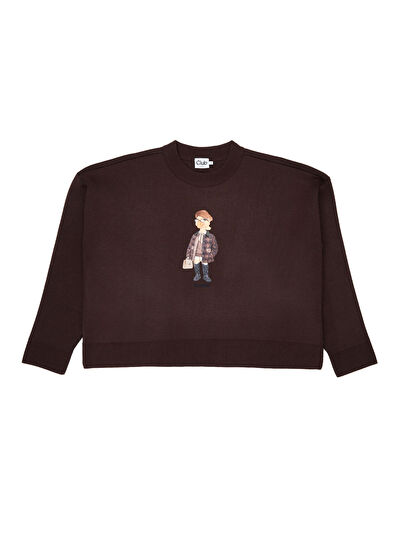Beymen Club Clubby Brown Knit Sweater - 5