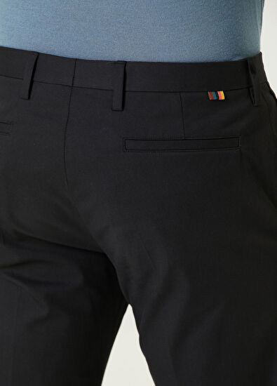 Paul Smith Lacivert Organik Pamuk Pantolon - 5
