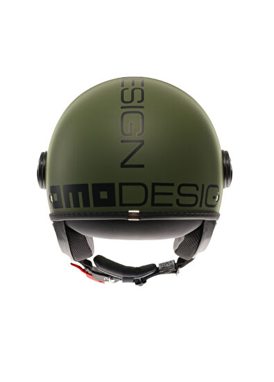 Momo Design Fgtr Classic Mono Matt Military Green Black Motorcycle Helmet - 7