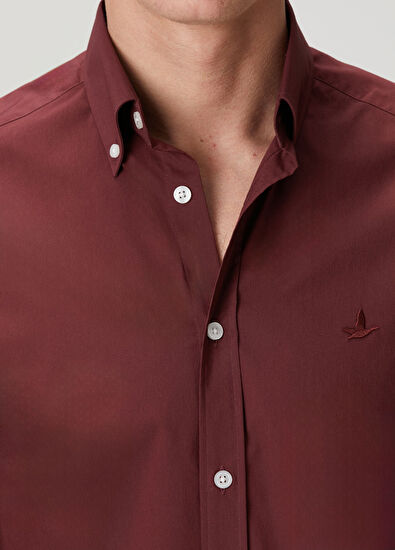 Beymen Club Cherry Oversize Fit Cotton Shirt - 6