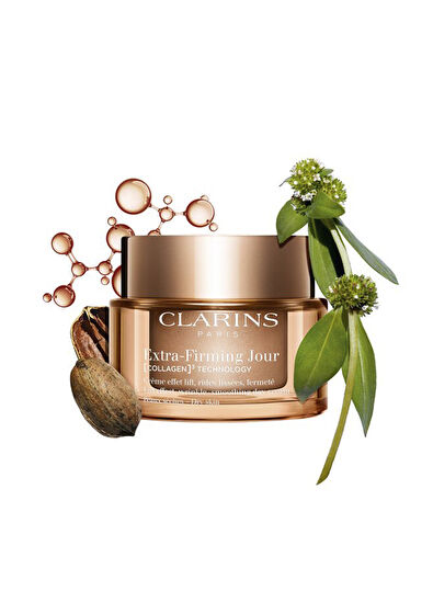 Clarins Extra Firming Day Kuru Ciltler İçin Sıkılaştırıcı & Dolgunluk Veren Gündüz Kremi 50 ml - 3