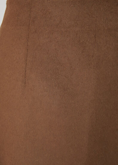 Beymen Club Kahverengi Mini Yün Etek - 7