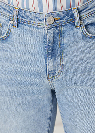 Beymen Club Slim Fit Buz Jean Pantolon - 4