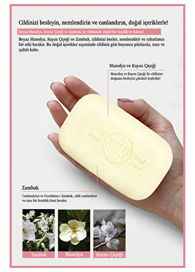 Nesti Dante Dolce Vivere Pisa Vegan Cilt Bakım Sabunu 250 gr - 3