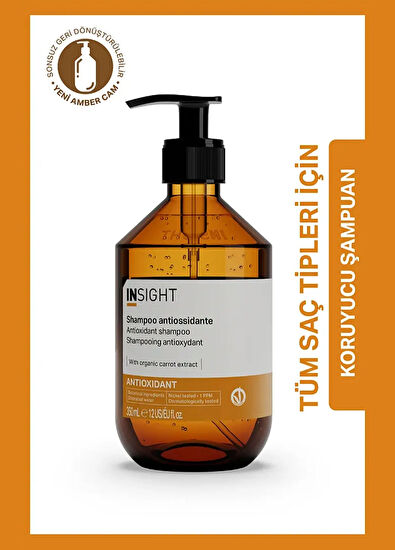 Insight Antioxidant Rejuvenating Yenileyici Güçlendirici Şampuan 350 ml - 4