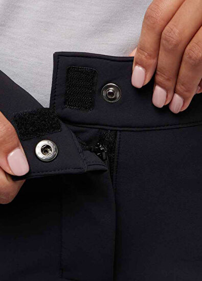 Jack Wolfskin Activate Thermic W Siyah Kadın Outdoor Pantolon - 6