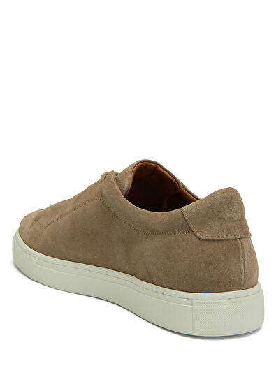 Beymen Club Men's Mink Elastic Suede Sneakers - 3