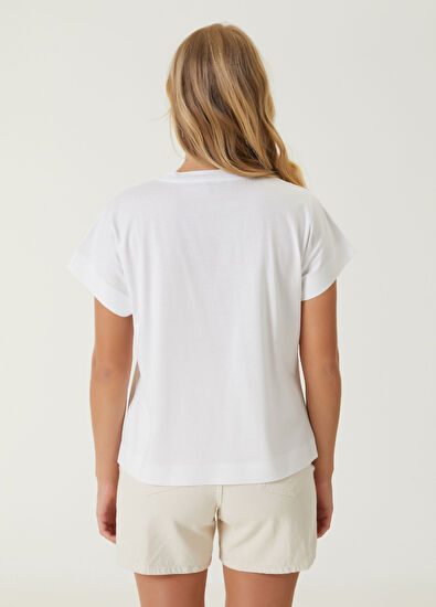 Beymen Club Beyaz T-shirt - 6