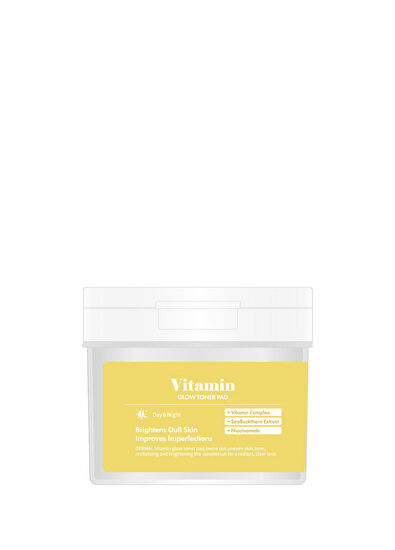 Dermal Vitamin Glow Toner Pad 120’li Cilt Aydınlatıcı ve Vitamin Kompleksli Tonik Ped 180 ml - 3