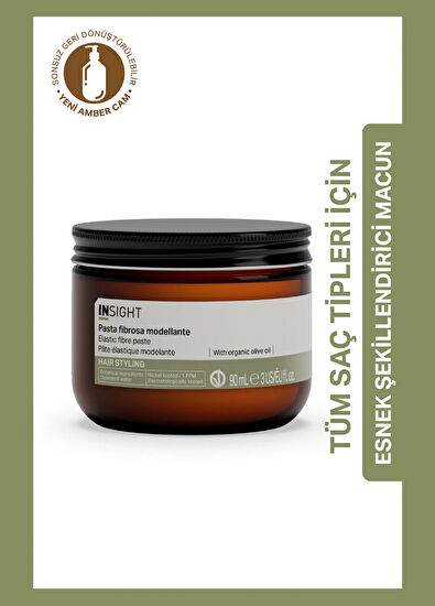 Insight Styling Elastic Fibre Paste Esnek Şekillendirici Macun 90 ml - 3