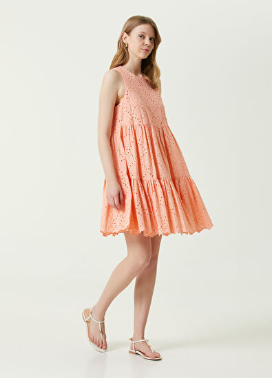 Beymen Club Somon Delikişi Mini Elbise - 3