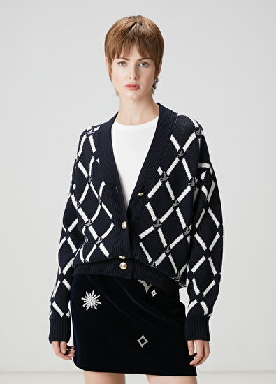 Beymen Club Navy Blue Cardigan - 3