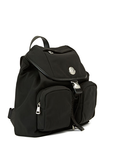 Siyah Kadın Sırt Çantası - Görsel 4