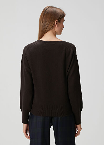 Sa Su Phi Brown Wool Sweater - 4