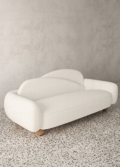 Deekobjects Ear Ekru Ceviz Ayaklı Kanepe - 5