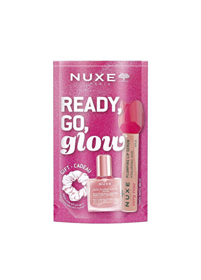 Nuxe Ready Go Glow Dolgunlaştırıcı Seti + Very Rose Göz Makyajı Temizleme Suyu 2'li Set - 5