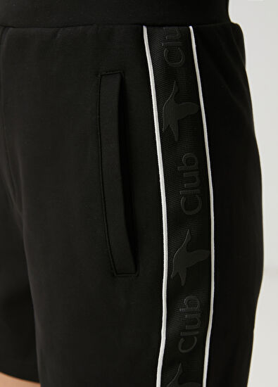 Beymen Club Black Jersey Shorts - 6