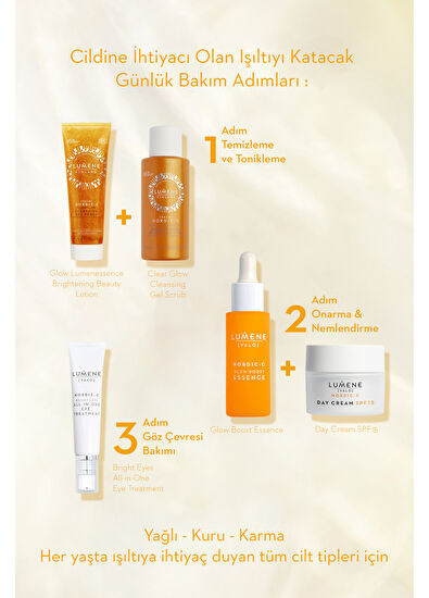 Lumene Glow Boost Essence C Vitamini Leke Karşıtı ve Aydınlatıcı Serum 30 ml - 3