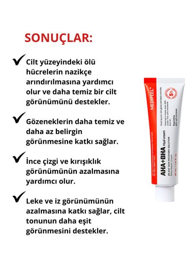 MEDIPEEL AHA BHA 28 Days Hyal Cream Face Cream with Acid Complex 30 ml - 4