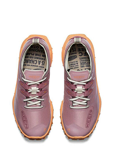 Keen Zionic Speed Nostalgia Rose Tangerine Women's Walking Shoes - 4