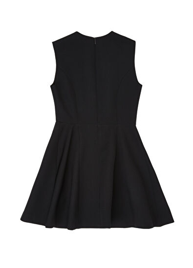 Beymen Club Black Double-Breasted Mini Cocktail Dress - 6