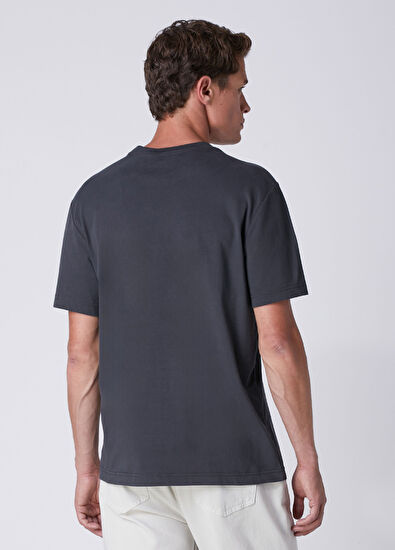 Beymen Club Relax Fit Antrasit Suprem T-shirt - 5