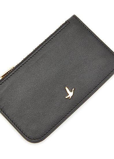 Beymen Club Black Women's Leather Wallet - 5