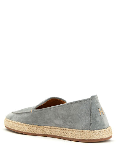 Henderson Gri Erkek Süet Loafer - 3