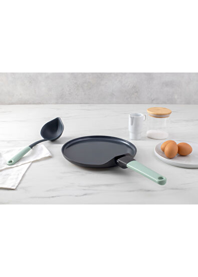 Brabantia Tasty + Recycled Jade Green Aluminum Pancake Pan 25 cm - 5