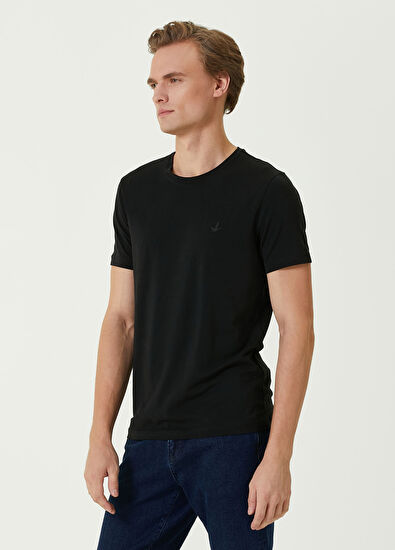 Beymen Club Siyah Basic T-shirt - 3