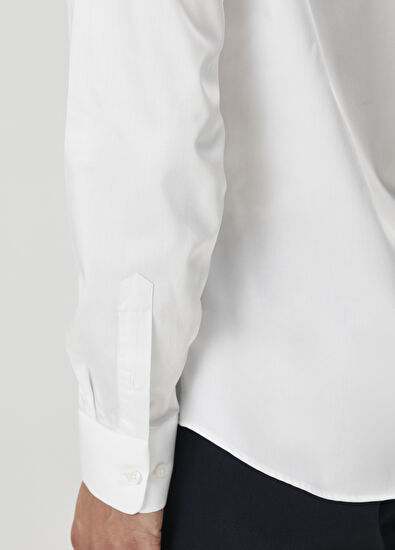 Beymen Club Slim Fit Beyaz Gömlek - 7