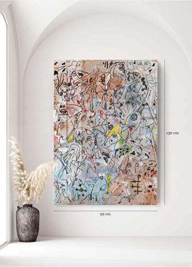 Lovinart Different Opinions by Ferruh Karakaşlı 130x92 cm - 3