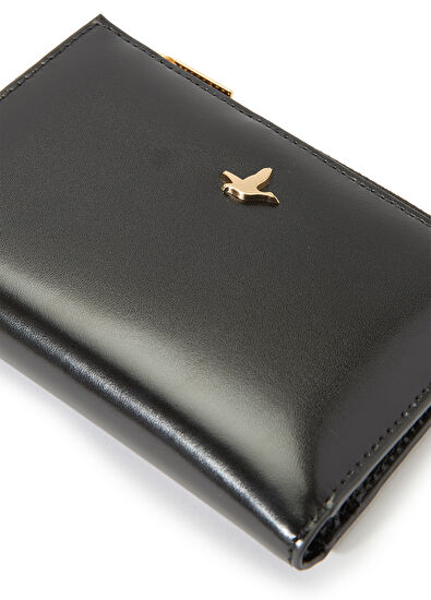 Beymen Club Black Small Women's Leather Wallet - 5