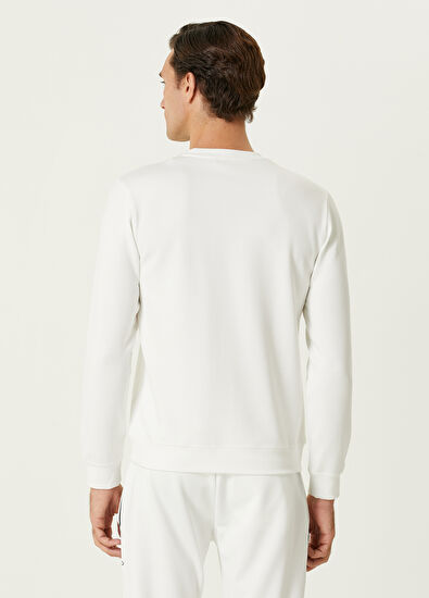 Beymen Club Off-White Logo Detailed Sweatshirt - 5