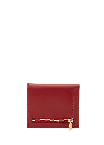 Beymen Club Red Women's Leather Wallet - 3