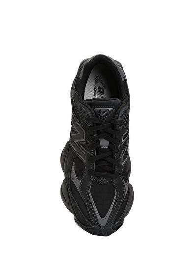 9060 Siyah Erkek Deri Sneaker - Görsel 5