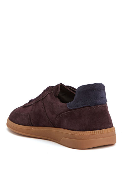 Beymen Club Bordo Kadın Süet Sneaker - 3