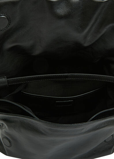 Beymen Club Black Women's Leather Shoulder Bag - 5