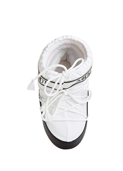 Moon Boot Icon Beyaz Çocuk Kar Botu - 4