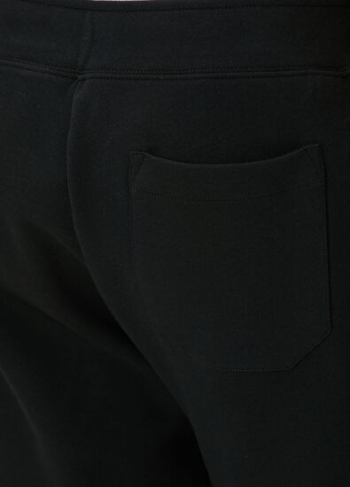 Siyah Beli Kordonlu Jogger Eşofman Altı - Görsel 7