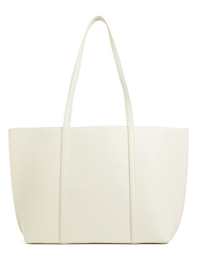 Beymen Club Picollo Ecru Women's Shopping Bag - 3