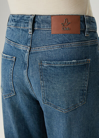 Beymen Club Mavi Jean Pantolon - 5