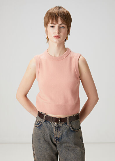 Beymen Club Salmon Cashmere Blend Suede - 3