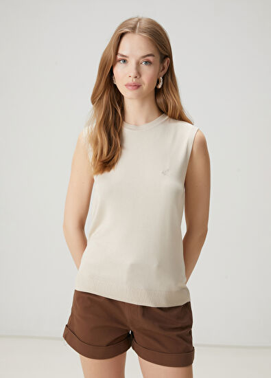 Beymen Club Bej Kolsuz Triko - 3