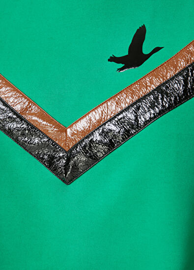 Beymen Club Yeşil Çift Şeritli Sweatshirt - 5